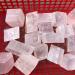 Acxico 2 pcs 50g+ Natural Iceland Spar Crystal Calcite Mineral Ornaments - Degaussing for Positive Energy - Buy Online on GoSupps.com