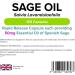 100 Capsules Sage Essential Oil for Menopause Hot Flushes - Natural Relief - Buy Online on GoSupps.com