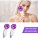 Ice Globes for Facial Cooling Globes Set for Eye & Neck Cold Glass Ice Roller Ball Cryo Sticks Face Globes Tighten Skin Reduce Puffiness and Dark Circles Enhance Circulation Purple - Buy Online on GoSupps.com
