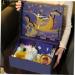 VILLCASE 1 Set Box Box Box Decor Present Accessory Jewelry Present Adornment Packing Box Girl Heart 38X28CM Blue - Buy Online on GoSupps.com
