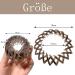 Vegcoo Vintage Bird Nest Hair Clips for Girls & Women - Large Hair Accessories in Orange - Buy Online on GoSupps.com
