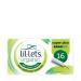 Lil-Lets Organic Non-Applicator Super Plus Tampons 16 Count (Pack of 1) for Heavy Flow Made with 100% Organic Cotton GOTS Certified Vegan Organic Tampons Plastic Free Period Care