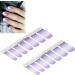 Glitter Nail Stickers Kit for French Manicure - Self-Adhesive Nail Art Decals for Women and Girls (45 Pack) - Buy Online on GoSupps.com