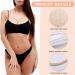 Mild Castor Oil Nursing Pads - 2 Pack Leak-Proof Washable & Hypoallergenic for Breastfeeding - Promote Blood Circulation - Buy Online on GoSupps.com