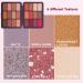 Palette de fards paupi res 24 couleurs tons chauds mats scintillants marron brillant imperm able nacr paillettes tons terrestres longue tenue portable marron chaud - Buy Online on GoSupps.com