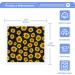 Kigai 4 Pack Sunflower Washcloths - Soft Face Towels for Gym, Hotel & Spa - Reusable Pure Cotton Fingertip Towels - Buy Online on GoSupps.com