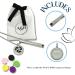 ANA & HANA Mindful Breathing Necklace | Essential Oil Diffuser Pendant for Anxiety Relief Stress Reduction Meditation Aromatherapy & Better Sleep - International Shipping Available - Buy Online on GoSupps.com