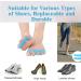 4-Piece Blue Toe Separators Set for Nail Varnish | Toe Spacers, Straightener & Stretcher for Hammer Toe, Overlapping Toes & Bunions | Men & Women - Buy Online on GoSupps.com