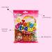 Funny Hippo ABC Assorted Fruit Flavoured (Strawberry Grape Pineapple Green Apple) Jelly Straws 260g (Pack of 2) - Buy Online on GoSupps.com