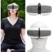 Anggrek Eye Massage Device - Foldable 42 Heated Eye Massager with Music 4 Modes & 3-Layer Design for Fatigue Relief Dark Circles & Dry Eyes - Buy Online on GoSupps.com