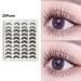 Drerio 20 Pair 3D Fluffy False Eyelashes Dramatic Natural Look 5 Styles for Extensions - Shop Internationally - Buy Online on GoSupps.com