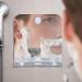 Fog Free Anti-Fog Shower Mirror with Razor Holder - Frameless Wall Hanging Shave Makeup Mirror | Bathroom Accessories for Men - Buy Online on GoSupps.com