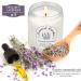 Scented Soy Candles 4 Pack - Lavender Sage Aromatherapy Set for Stress Relief and Meditation - Long Lasting 28 oz Natural Candles - Perfect Gifts for Women - Buy Online on GoSupps.com