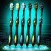 Zumaha Compact Medium-Proof Toothbrush - Deep Cleaning Stain & Plaque Removal | Pack of 6 Ergonomic Toothbrushes for Men & Women - International Shipping Available - Buy Online on GoSupps.com