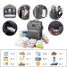 ANWTOTU Diaper Bag Backpack with Changing Station 7 in 1 | Multi-Function Waterproof Mommy Bag with USB Port | Grey - Buy Online on GoSupps.com
