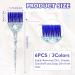 6-Piece Hair Dye Brush Set - Colorful Tint Brushes & Applicators for DIY Hair Coloring | Salon Quality Hair Dyeing Tools - Buy Online on GoSupps.com