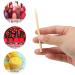100pcs Disposable Bamboo Handle Lip Brushes - Lipstick Lip Gloss Wands Applicator Makeup Tool - Buy Online on GoSupps.com