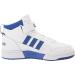 adidas Men's Postmove Mid Basketball Shoe 9.5 - White/Team Royal Blue/Grey - Buy Online on GoSupps.com