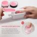 Nocapam Recycling Box for Nail Powder - 3 Layer Brush Holder & French Tool Container for Beginners - Perfect for Nail Art & Powder Collection - Buy Online on GoSupps.com