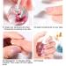 Rose Scented Cuticle Oil with Flowers - Nourishing Nail Growth Oil for Healthy Nails & Cuticles - Buy Online on GoSupps.com