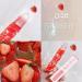 Lip oil set 4-piece set with clear and fruity lip oil and long-lasting moisturizing lip balm suitable for dry and chapped lips (peaches strawberries oranges and cherries) - Buy Online on GoSupps.com