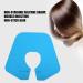 ZJchao Silicone Hairproof Hairdresser Cape - 19.7x16.9 Inches Neck Protection and Hair Cutting Pad - Buy Online on GoSupps.com
