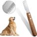 Buy Premium Wooden Handle Dog Trimmers for Dachshunds & Terriers | Pet Care Grooming Tool for Undercoat & Fine Hair - Buy Online on GoSupps.com