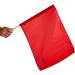Tandem Sport Red Linesman Solid Flag Set - 2 Pack with Wooden Handles - Buy Online on GoSupps.com