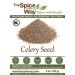 The Spice Way Celery Seed 8 oz - Premium Whole Seeds for Cooking and Seasoning - Buy Online on GoSupps.com