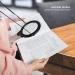 LED Magnifying Glass 2X & 6X Hands Free Chest Rest Lighted Reading Inspection Knitting Embroidery for Low Vision Seniors - Buy Online on GoSupps.com