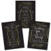 Christmas Pines Typography Holiday Card Assortment Pack - Set of 24 Cards, 3 Designs - 5'' x 7'' Folded - Made in USA - Blank Envelopes - Buy Online on GoSupps.com