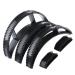 Frcolor Big Bumpits Happie Hair Volumizing Inserts Bun Maker Hair Pump Beauty Set Tool Gift (Black) - 5 Pieces