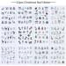 susiodeu 12 Sheets Christmas Nail Art Decals DIY Fashion Self-Adhesive Nails Patches Beauty Manicure Tools Home Salon Accessories - Buy Online on GoSupps.com