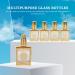 FRCOLOR 4PCS Refillable Travel Perfume Bottles - Mini 0.5oz Golden Perfume Spray for International Shipping - Buy Online on GoSupps.com