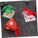 GLEAVI 70pcs Boxes Candy Holiday Boxes Party Favor Boxes Biscuit Box Christmas Party Bag 3d Size 1 As Shown - Buy Online on GoSupps.com