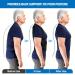 Black Breathable Posture Corrector for Women | Adjustable Lumbar Support Belt for Back Pain | Ideal for Kids Adults & Students (L) - Shop Now - Buy Online on GoSupps.com