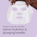 EXUVIANCE Pick-Me-Up Plumping Mask | Hyaluronic Acid & Caffeine for Instant Hydration | Single Use Sheet Mask for All Skin Types - Buy Online on GoSupps.com
