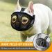 BARKLESS French Bulldog Muzzle Short Snout Dog Muzzle with Breathable Mesh for Shih Tzu and Pug Mask Frenchie Muzzle for Biting Chewing Licking Ideal for Grooming Vet Visits (XS Black) Black XS - Buy Online on GoSupps.com