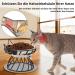 Dorakitten 2Pcs Elevated Cat Bowls with Non-Slip Mat - Anti-Vomiting Raised Cat Food Plates for Spine Protection - Cute Cat Ear Stand Ceramic Dishes for Whisker Fatigue Prevention - Buy Online on GoSupps.com