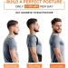 Bedaw Magnetic Therapy Posture Corrector - Adjustable Back Support Belt & Waist Trainer for Men & Women - Buy Online on GoSupps.com