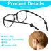 Qianyu 12 Pairs Anti-Slip Silicone Glasses Ear Pads Soft Covers for Sunglasses & Reading Glasses Accessories | International Shipping - Buy Online on GoSupps.com