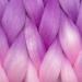 Tess Braids Blue 60 cm Extensions - 5 Pack Jumbo Kanekalon Ombre Hair Braids (Blue/Purple/Pink) for Box Braids - 100g per Bundle - Buy Online on GoSupps.com
