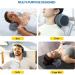 Odifit Cervical Pillow for Pain Relief | Memory Foam Neck Stretcher with Pillowcase | Neck Support Traction Relaxer for Muscle Tension & Spine Alignment - Grey - Buy Online on GoSupps.com