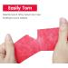 Self Adherent Cohesive Bandage - 4x5 Yards Red Athletic Tape | First Aid for Wrist & Ankle Sprains | 12 Rolls - Buy Online on GoSupps.com