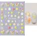 JMEOWIO 3D Embossed Flower Nail Art Stickers Decals Self-Adhesive 5D Spring Summer Colorful White Floral Nail Supplies Nail Art Design Decoration Accessories 4 Sheets - Buy Online on GoSupps.com
