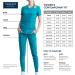Cherokee Workwear Women's Infinity Crew Neck Scrubs Shirt - Large Navy - Buy Online on GoSupps.com