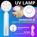 Buy Arison Hair UV Glue V Light Kit - Clear Glue & UV Lamp for Wig Extensions | Professional Hairdresser Tools - Buy Online on GoSupps.com