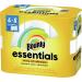 Bounty Essentials 2-Ply Paper Towels  Select-A-Size  11" x 5 7/8"  White  83 Sheets Per Roll  Carton Of 6 Rolls - Buy Online on GoSupps.com