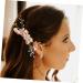 Gogogmee Flower Hair Comb Hair Comb Wedding Side Hair Comb Hanfu Hair Accessories Hair Comb for Women Accessories Aesthetic Hair Accessories Rhinestone Hair Comb Rhinestone Hair Accessories - Buy Online on GoSupps.com