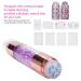 Premium Nail Stamping Plates Set - 4 Double Silicone Stamper Heads & Nail Art Tools for DIY Home Salon - Buy Online on GoSupps.com